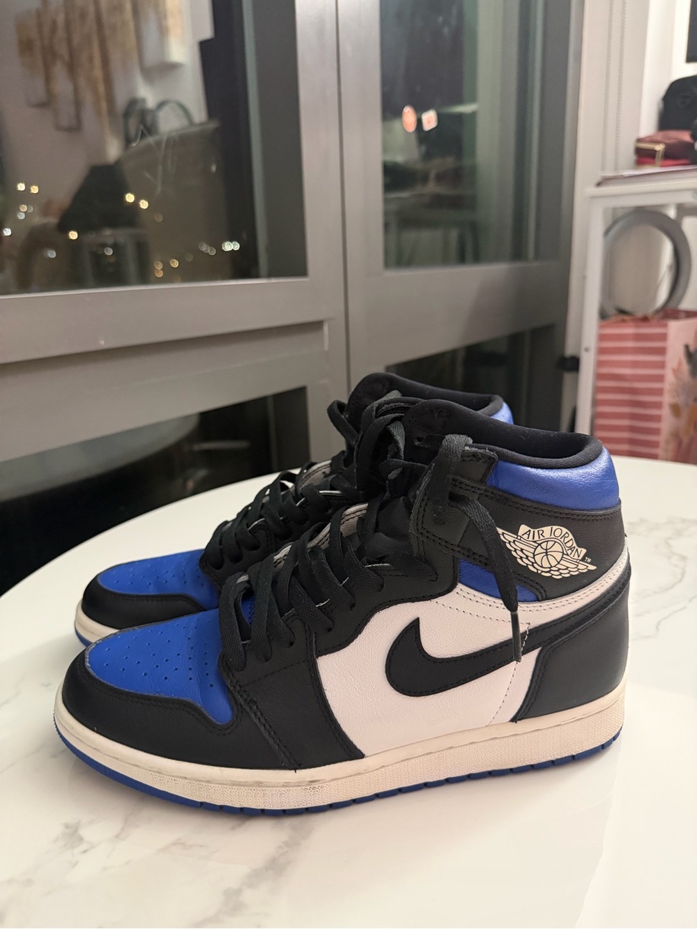 Jordan Kids' Retro High Top - Black/Blue/White